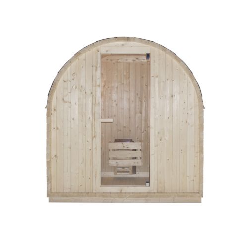 Sanotechnik - ISLAND L Außensauna für 2 Personen 189x120x200 cm