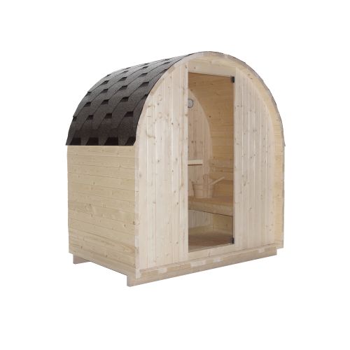 Sanotechnik - ISLAND L Außensauna für 2 Personen 189x120x200 cm