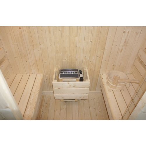 Sanotechnik - ISLAND L Außensauna für 2 Personen 189x120x200 cm