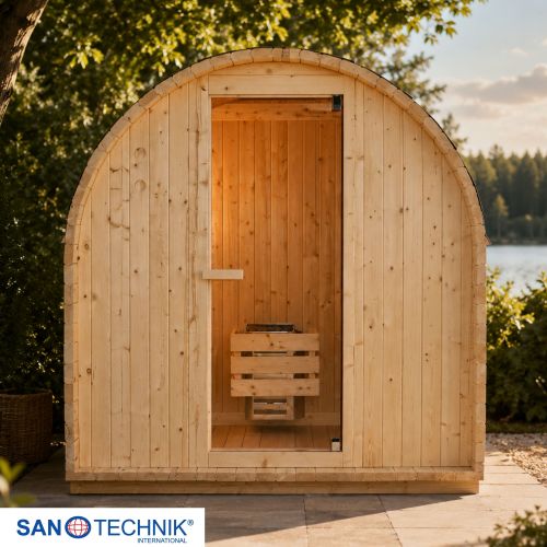 Sanotechnik - ISLAND L vanjska sauna za 2 osobe 189x120x200 cm