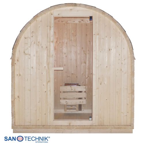 Sanotechnik - ISLAND L Außensauna für 2 Personen 189x120x200 cm