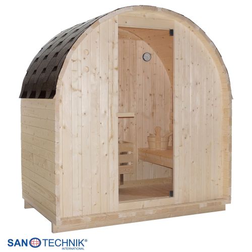 Sanotechnik - ISLAND L Außensauna für 2 Personen 189x120x200 cm
