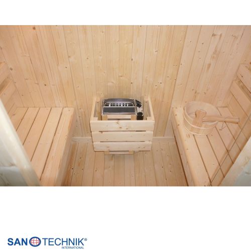Sanotechnik - ISLAND L Außensauna für 2 Personen 189x120x200 cm