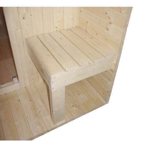 Sanotechnik - ISLAND XL Außensauna für 4 Personen 189x220x200 cm