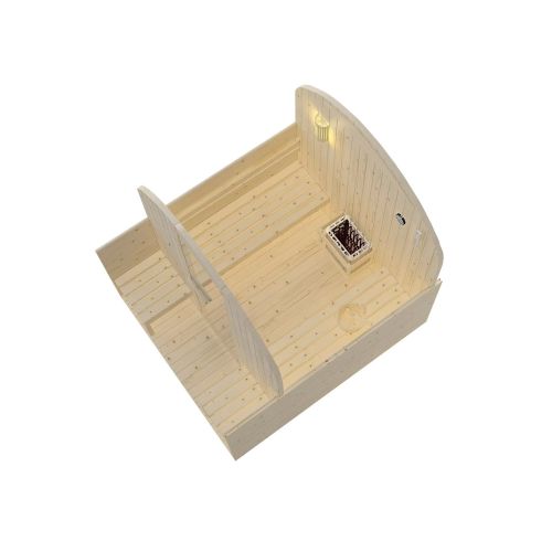 Sanotechnik - ISLAND XL Außensauna für 4 Personen 189x220x200 cm