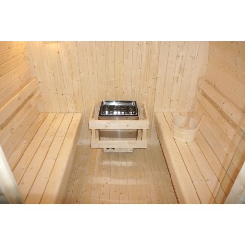 Sanotechnik - ISLAND XL Außensauna für 4 Personen 189x220x200 cm