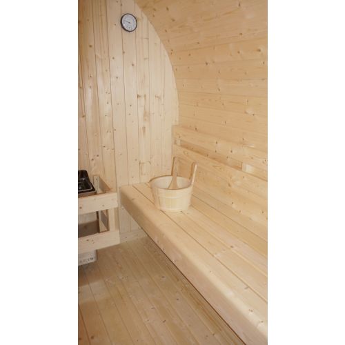 Sanotechnik - ISLAND XL Außensauna für 4 Personen 189x220x200 cm