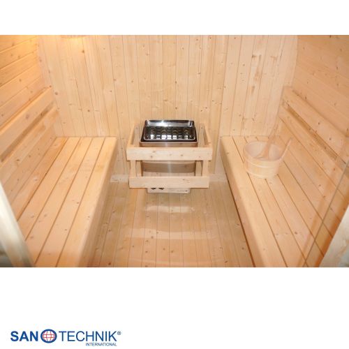 Sanotechnik - ISLAND XL Außensauna für 4 Personen 189x220x200 cm