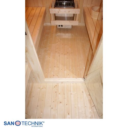 Sanotechnik - ISLAND XL Außensauna für 4 Personen 189x220x200 cm