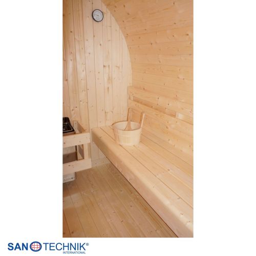 Sanotechnik - ISLAND XL Außensauna für 4 Personen 189x220x200 cm