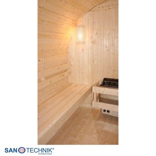 Sanotechnik - ISLAND XL Außensauna für 4 Personen 189x220x200 cm