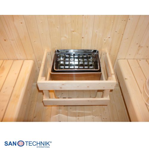Sanotechnik - ISLAND XL Außensauna für 4 Personen 189x220x200 cm