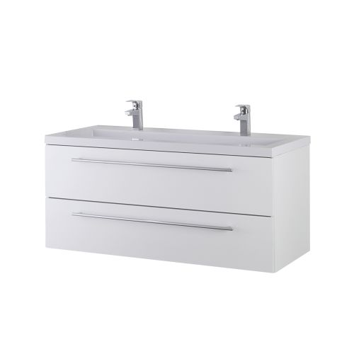 Sanotechnik - FIORA 120 WEISS - SET MÖBEL