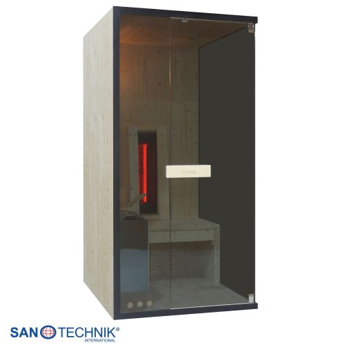 Sanotechnik - GLACIER S Sauna + Infracrvena kabina za 1 osobu 100x120x200 cm