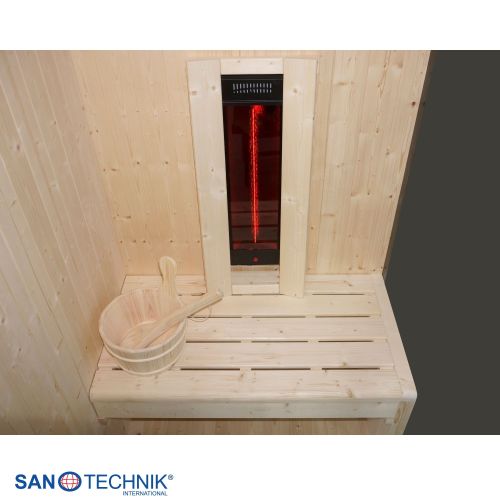 Sanotechnik - GLACIER S Sauna + Infracrvena kabina za 1 osobu 100x120x200 cm