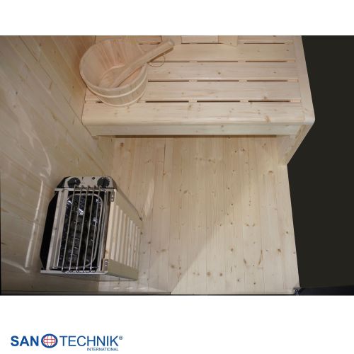 Sanotechnik - GLACIER S Sauna + Infracrvena kabina za 1 osobu 100x120x200 cm