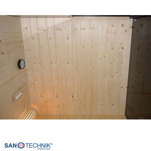 Sanotechnik - GLACIER M Sauna + Infracrvena kabina za 2 osobe 120x120x200 cm