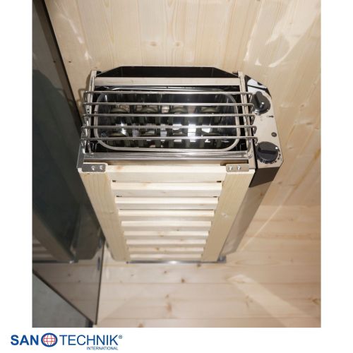 Sanotechnik - GLACIER M Sauna + Infracrvena kabina za 2 osobe 120x120x200 cm
