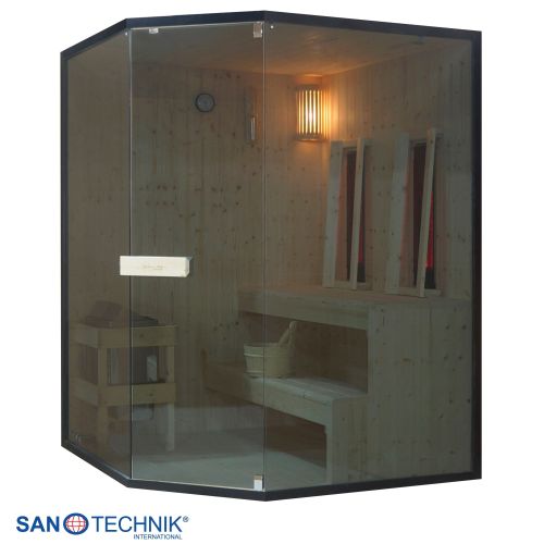 Sanotechnik - GLACIER XL Sauna + Infracrvena kabina za 2-3 osobe 150x150x200 cm