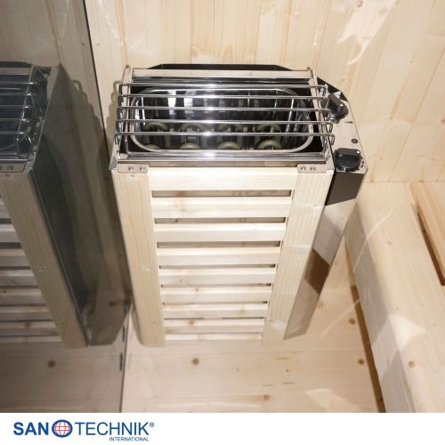 Sanotechnik - FALUN M Sauna za 2 osobe 120x120x200 cm