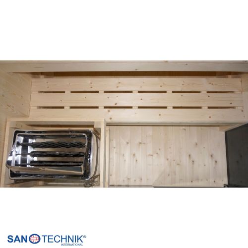 Sanotechnik - FALUN L Sauna za 2-3 osobe 150x120x200 cm