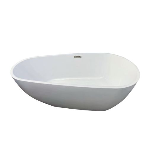 Sanotechnik - Prostostoječa kopalna kad CHICAGO 170x80x58, bela