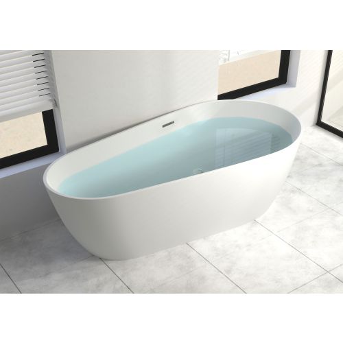 Sanotechnik - Prostostoječa kopalna kad CHICAGO 170x80x58, bela