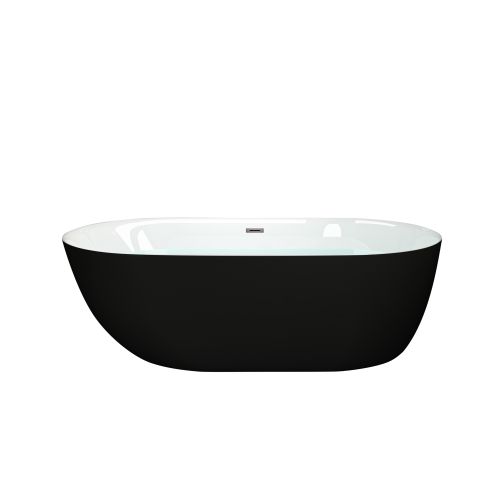Sanotechnik - Melbourne akrilna kad 170x75x56cm črna