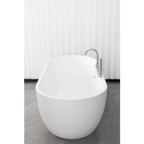 Freistehende Badewanne ARUBA Chrome