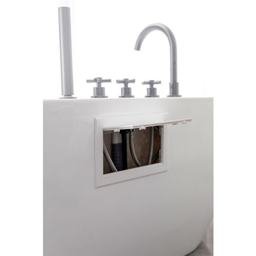 Freistehende Badewanne ARUBA Chrome