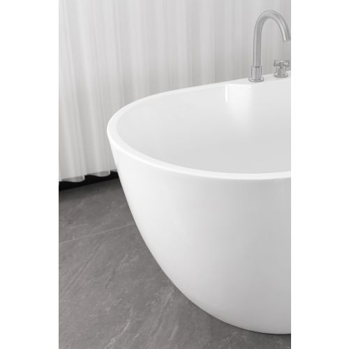 Freistehende Badewanne ARUBA Chrome
