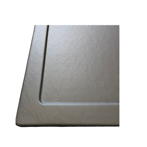Rund-Brausetasse 80x80x4cm Steineffekt grau