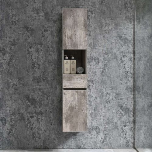 BELLUNO kiegészítő szekrény, antik szürke