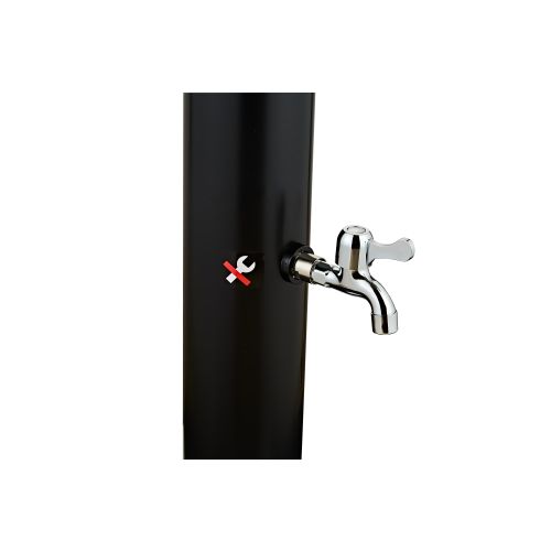 Solardusche schwarz 20L