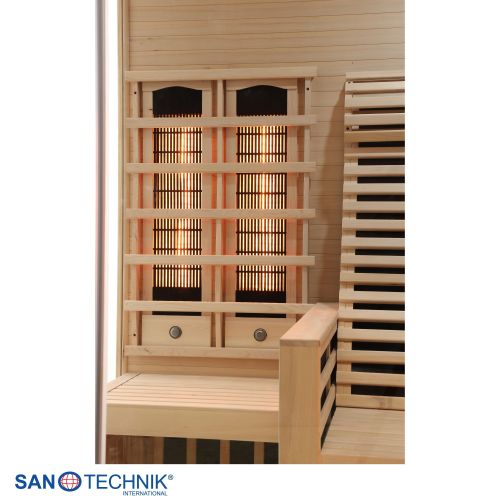 Sanotechnik - CARBON 3 Infrardeča kabina za 2 osebi 150x150x195 cm
