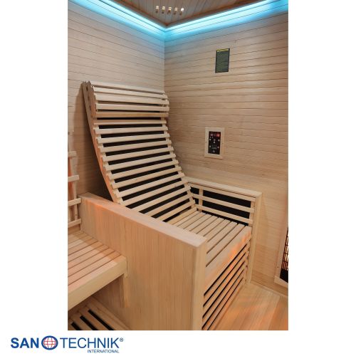 Sanotechnik - CARBON 3 Infrardeča kabina za 2 osebi 150x150x195 cm