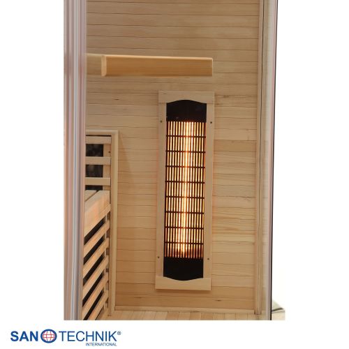 Sanotechnik - CARBON 3 Infrardeča kabina za 2 osebi 150x150x195 cm