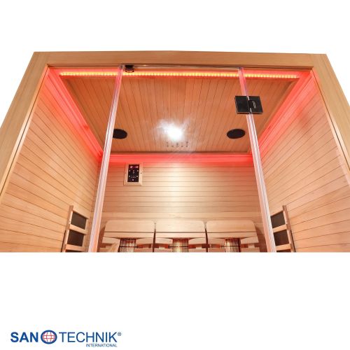 Sanotechnik - OPEN háromszemélyes infrakabin