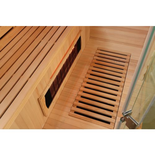 DELUXE Infrarotkabine 3-4 Pers. 150x150x200 cm