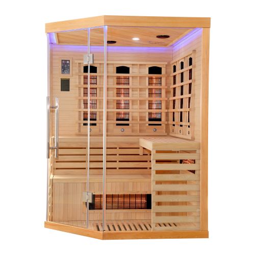 DELUXE Infrarotkabine 3-4 Pers. 150x150x200 cm