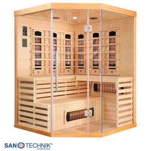 Sanotechnik - DELUXE Infrardeča kabina za 3–4 osebe 150×150×200 cm