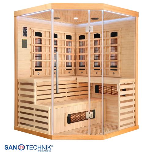 Sanotechnik - DELUXE Infrardeča kabina za 3–4 osebe 150×150×200 cm