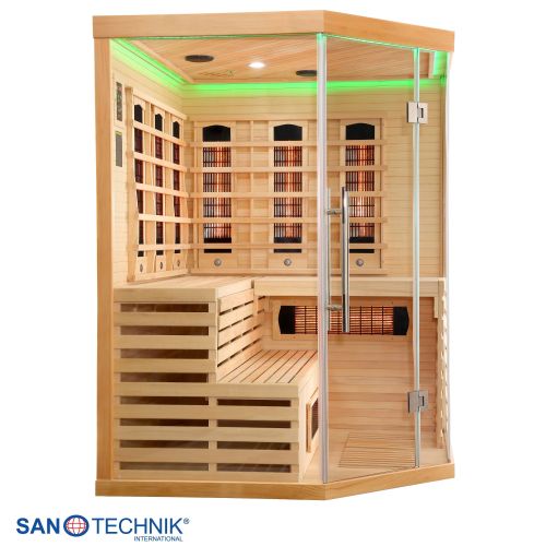 Sanotechnik - DELUXE Infrardeča kabina za 3–4 osebe 150×150×200 cm