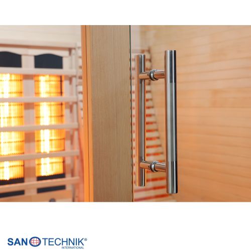 Sanotechnik - OSLO Infrarotkabine für 2 Personen 150x150x200 cm