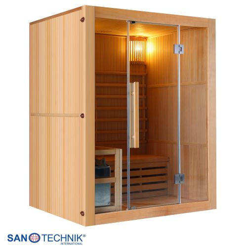 Sanotechnik - RIGA savna za 3 osebe 150x120x190 cm