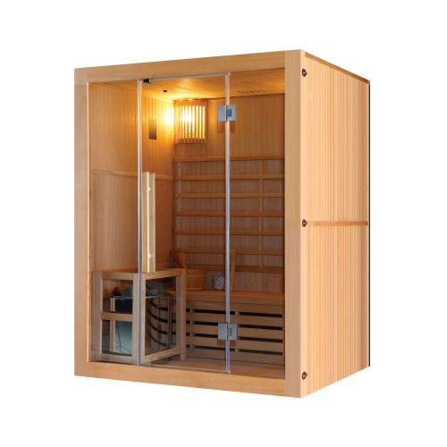 Sanotechnik - RIGA sauna 3 osobe 150x120x190 cm