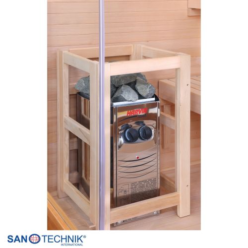 Sanotechnik - PANORAMA Sauna für 2 Personen 130x120x200 cm