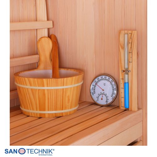 Sanotechnik - TALLINN savna za 3 osebe 150x150x200 cm