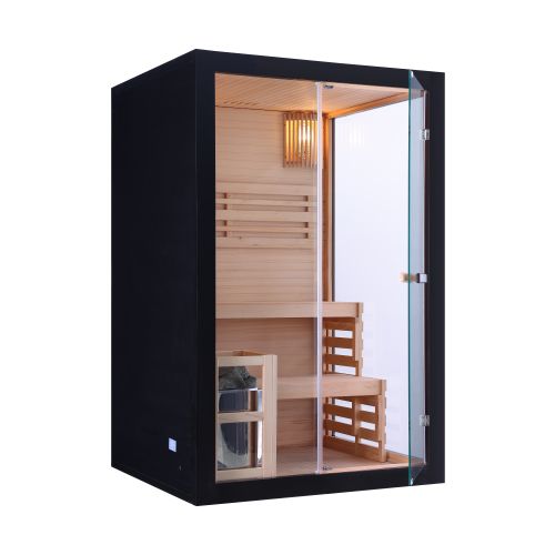 PANORAMA BLACK Sauna 2 Personen