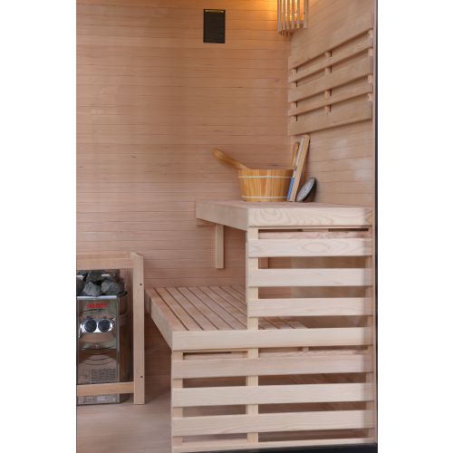 PANORAMA BLACK Sauna 2 Personen
